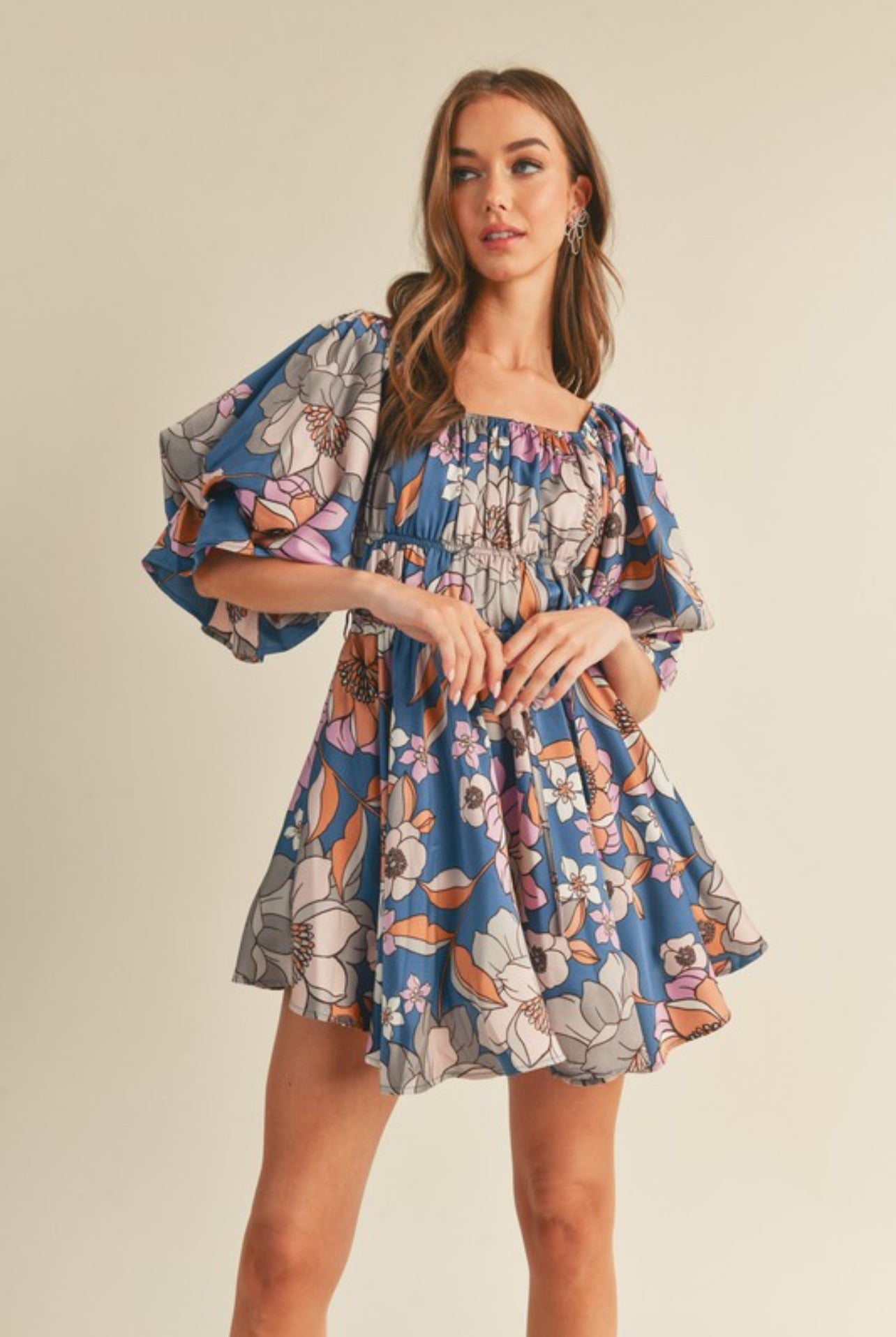 Floral Bubble Dress